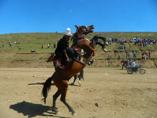 Тойдо ат ойноткон Ван кыргызы
