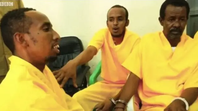 Wawili kati ya wanaume hawa wameuawa kwa kupigwa risasi