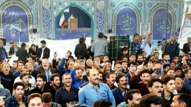 کشاورزان اصفهانی در نماز جمعه