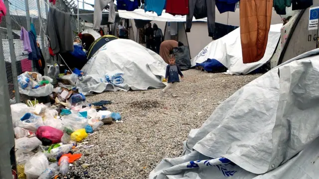 табір, мігранти