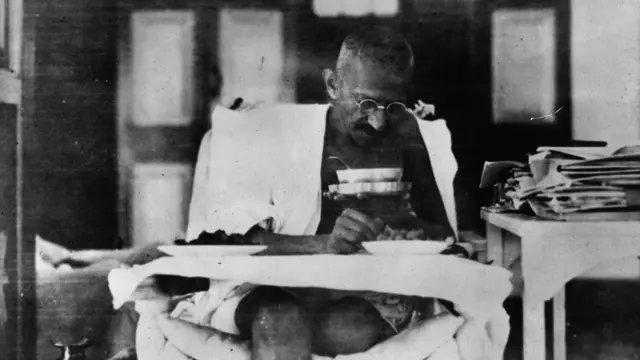 ગાંધીજીની એક તસવીર