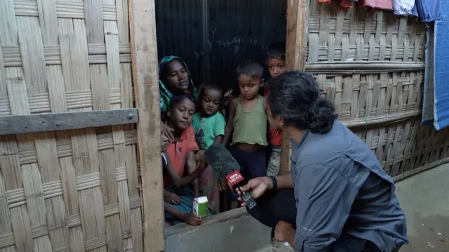ছয় সন্তান নিয়ে বাংলাদেশে পালিয়ে এসেছেন সাবেরা