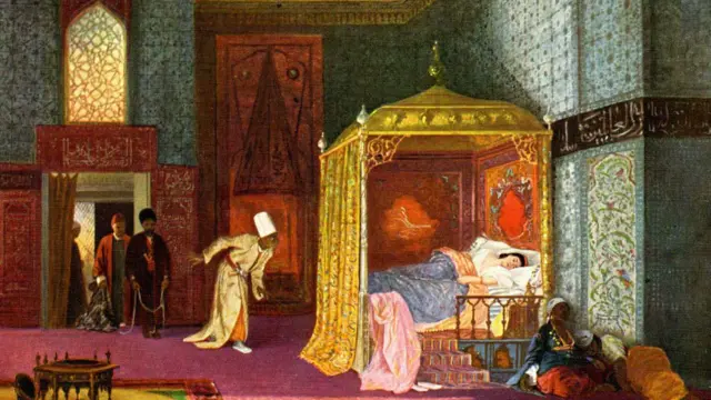 لوحة للرسام ستانيسلاوس شليبوفسكي القرن الـ 19.