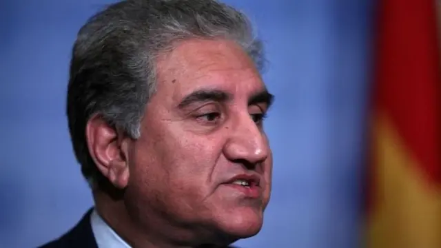 பாகிஸ்தான் வெளியுறவு அமைச்சர் ஷா மஹ்மூத் குரேஷி