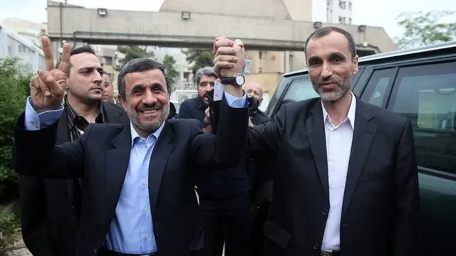 احمدی نژاد و بقایی