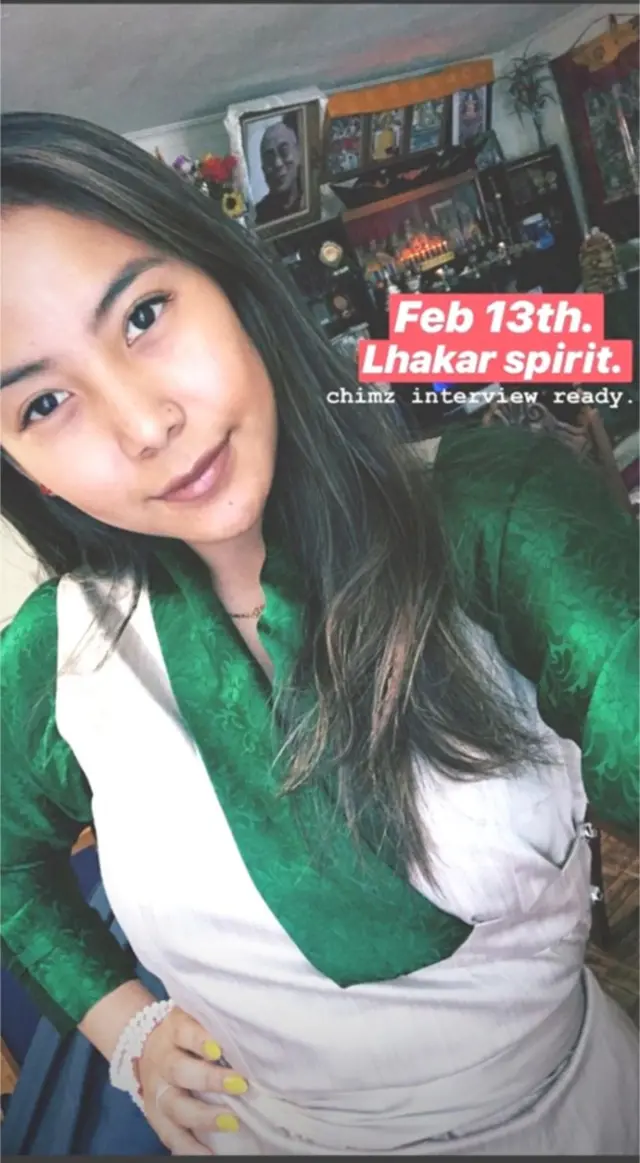 當事人拉莫活躍於加拿大藏人社群