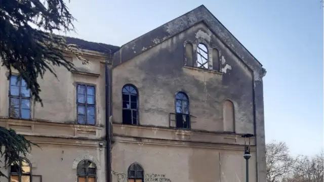 požar, staro zdanje, krov, aranđelovac,