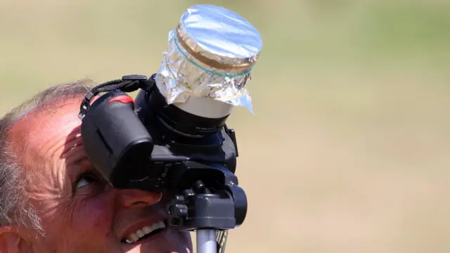 Кольцевое солнечное затмение в Африке