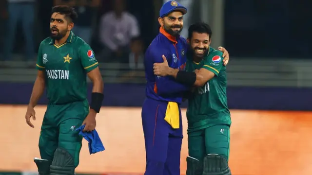 बाबर आज़म, विराट कोहली और मोहम्मद रिज़वान