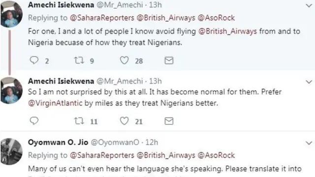 Wasu daga cikin irin tsokacin da ake yi a shafukan sada zumunta na Najeriya kan batun