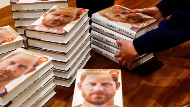 హ్యారీ రాసిన పుస్తకాలు స్పేర్