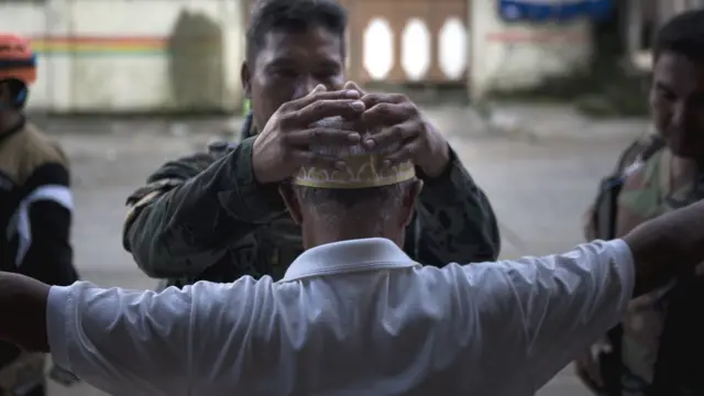 Philippines army in Marawi
