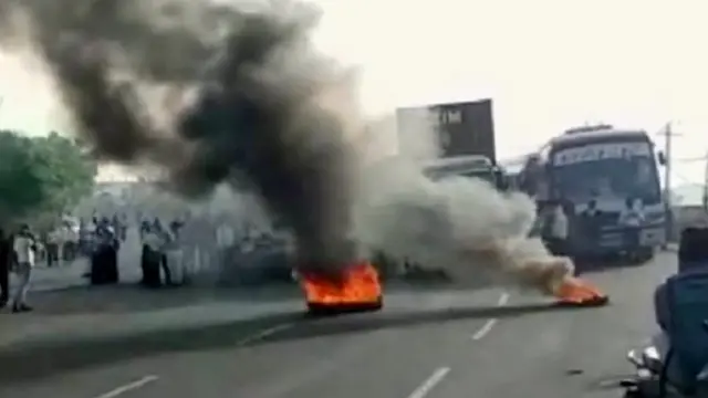 રાજકોટમાં વિરોધ