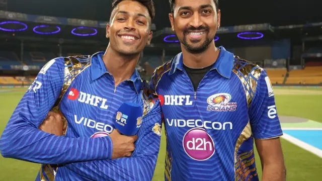 क्रुणाल और हार्दिक पांड्या