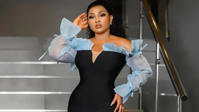 Mercy Aigbe and her boo