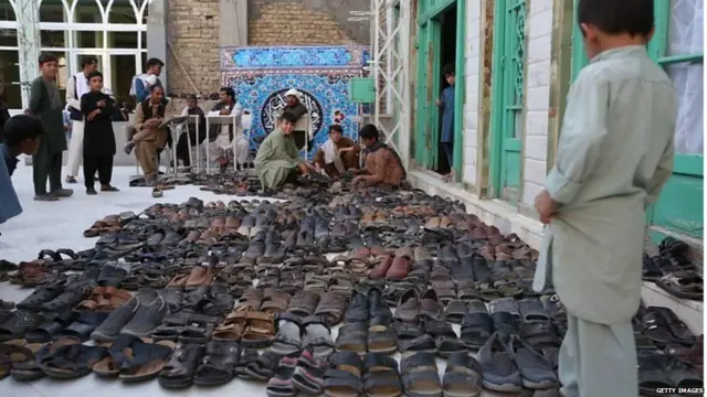 कंधार के शिया मस्जिद पर आईएसके के हुए हमले