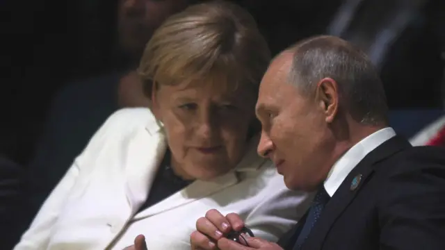 Меркель та Путін