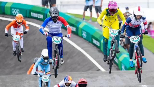 Бетани Шривер, гонка BMX