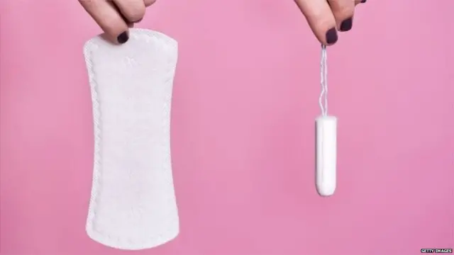 सैनिटरी नैपकिन और टैम्पून