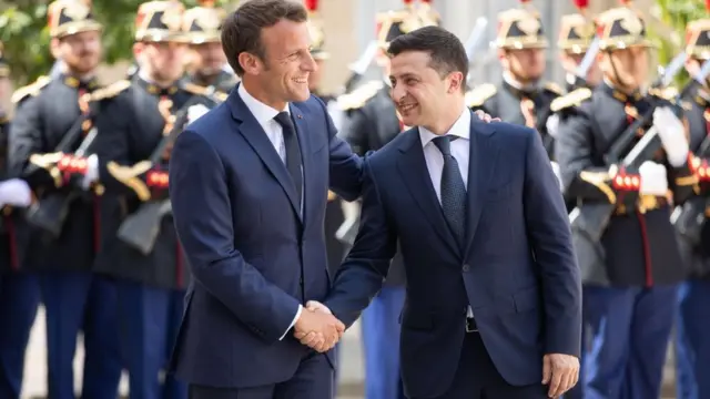 Зеленський та Макрон