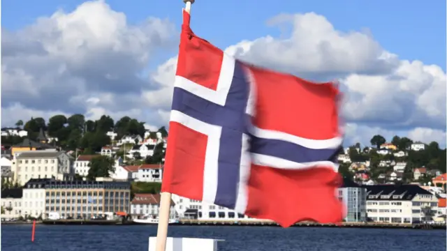 Bandeira da Noruega