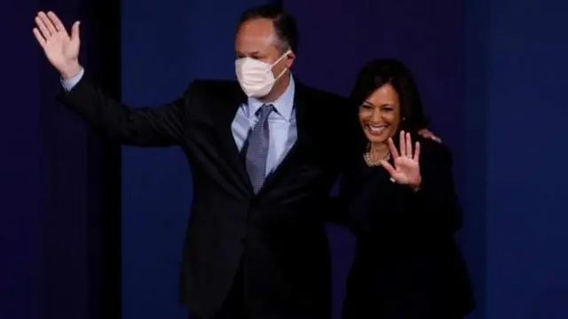 ਕਮਲਾ ਹੈਰਿਸ ਆਪਣੇ ਪਤੀ ਨਾਲ