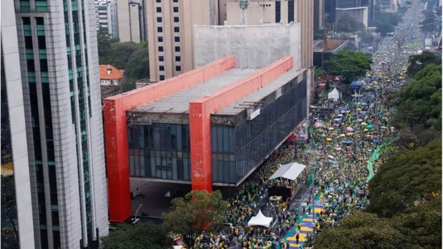 Manifestação na Paulista