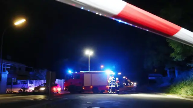 Сообщается, что некоторые дороги в Вюрцбурге перекрыты