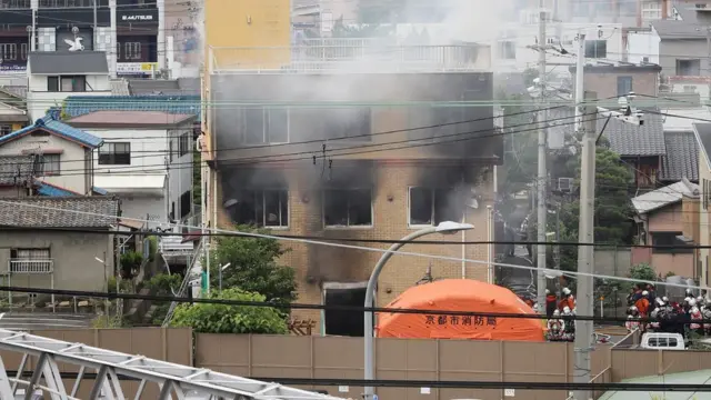 สตูดิโอเกียวโต แอนิเมชัน ที่ถูกเพลิงไหม้