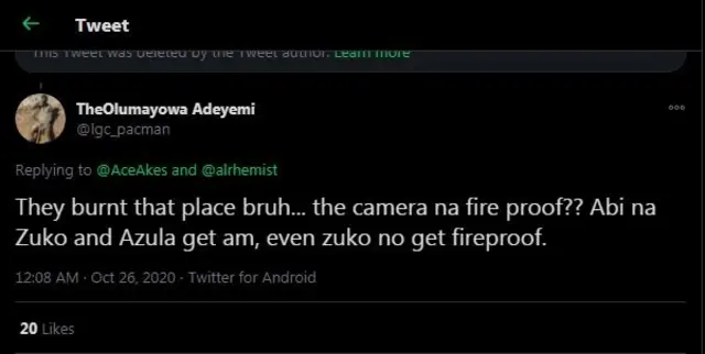 Aworan oju opo Twitter kan