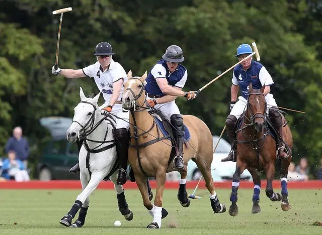 Jugadores de polo