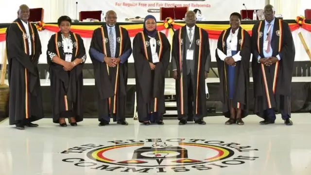 Maafisa wa tume ya uchaguzi nchini Uganda