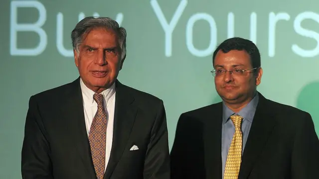 સાયરસ મિસ્ત્રી અને રતન તાતા