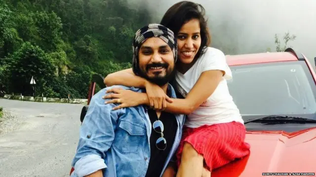 ਸੁਮਿਤ ਚੌਹਾਨ, ਅਜ਼ਰਾ ਪਰਵੀਨ