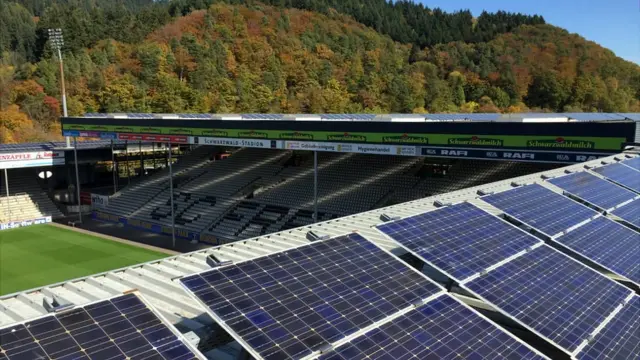 Estadio del club de fútbol Friburgo