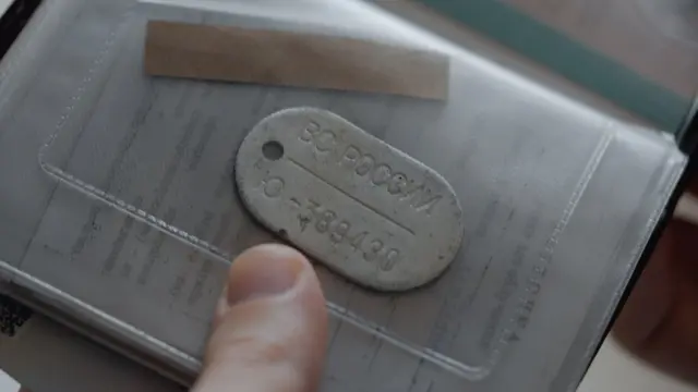 Личный жетон офицера