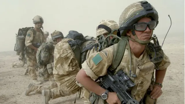 హెల్మండ్ ప్రాంతానికి విచ్చేసిన బ్రిటిష్ సేనలు.