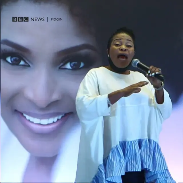 Tope Alabi for di service of songs