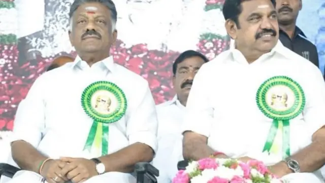 ओ पनीरसेल्वम और पलनीस्वामी