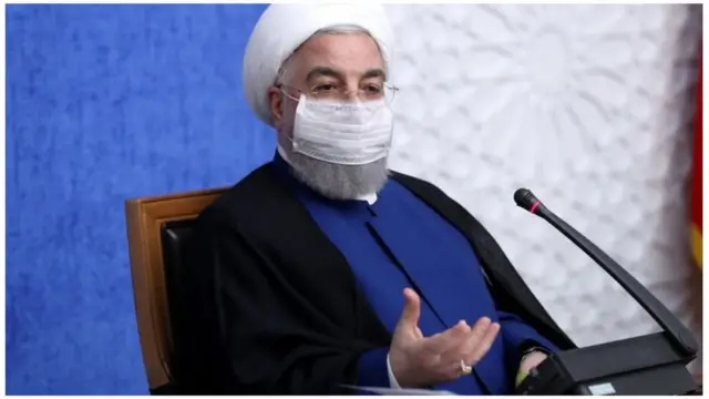 ইরানি প্রেসিডেন্ট হাসান রুহানি।