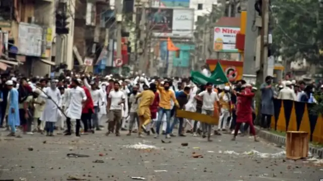 રાંચમાં વિરોધ પ્રદર્શન
