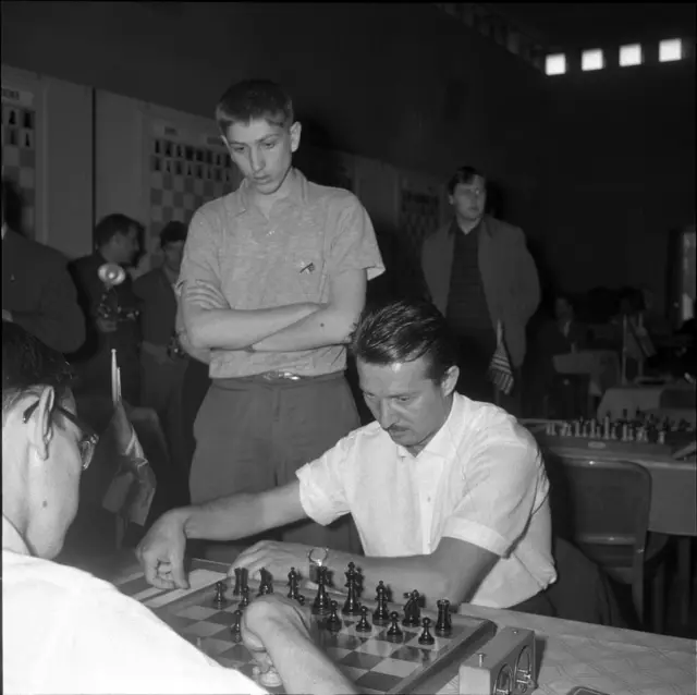 Bobi Fišer i Svetozar Gligorić