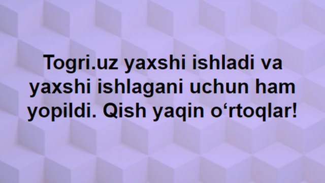 facebook.com/khurshid.yoldoshev