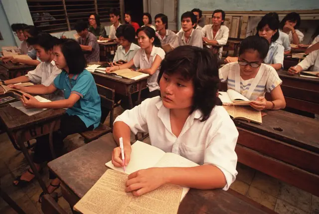 Hình chụp ở TPHCM năm 1990