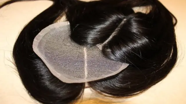 Human hair lace closure