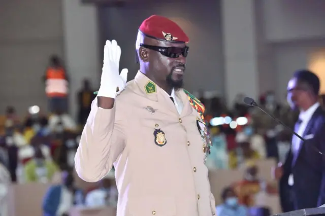 Colonel Mamadi Doumbouya, président de la Transition en Guinée