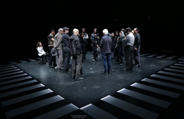 تمرین نمایش چهارراه بیضایی