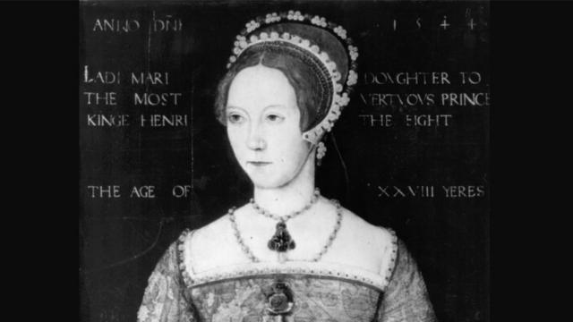 Retrato da rainha Maria I de Inglaterra