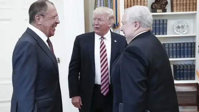 Президент Трампнинг Россия Ташқи ишлар вазири Сергей Лавров билан учрашуви