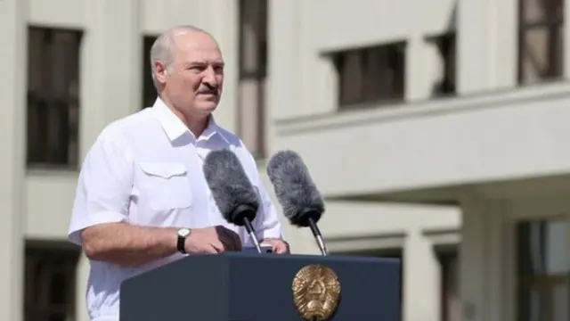 Shugaban Belarus Alexender Lukashenko
